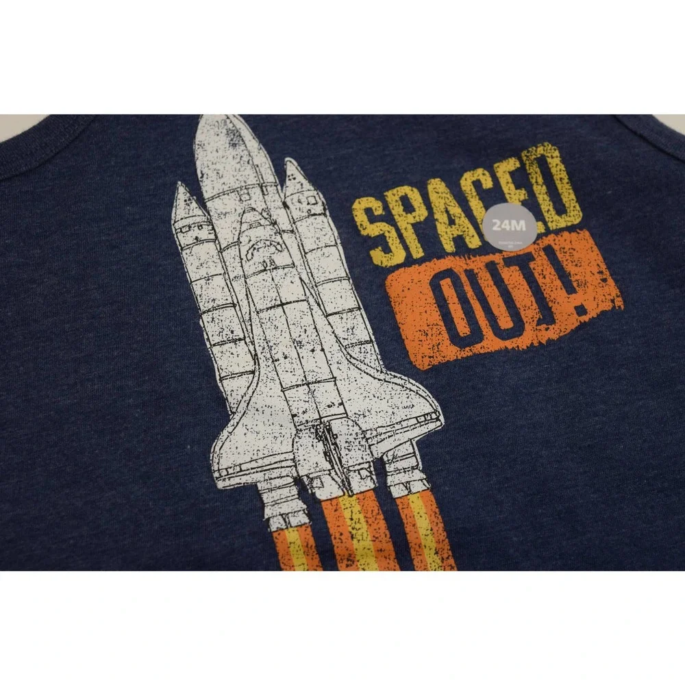 NWT OshKosh B'gosh Spaced Out Tank Size 24mo‎ in Blue